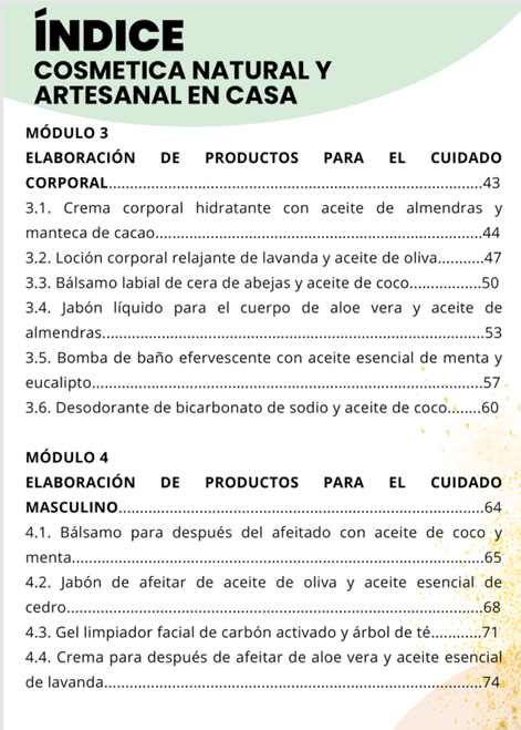 Guía Digital: Cosmética Orgánica paso a paso, Belleza Natural.